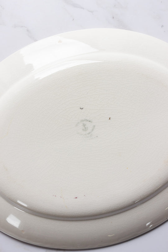 bridgwood & sons "coronation surrey" oval serving platter