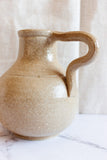 vintage German artisanal pottery pitcher