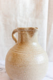 vintage German artisanal pottery pitcher