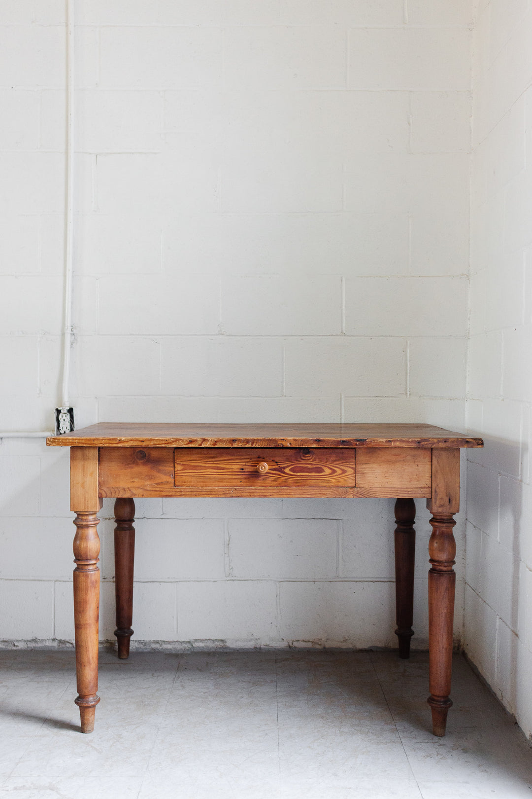 antique french pine farmhouse table
