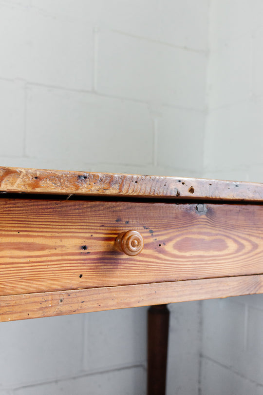 antique french pine farmhouse table