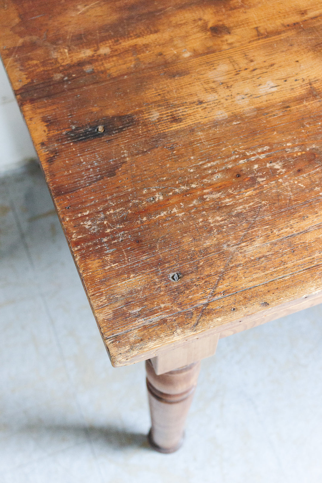 antique french pine farmhouse table