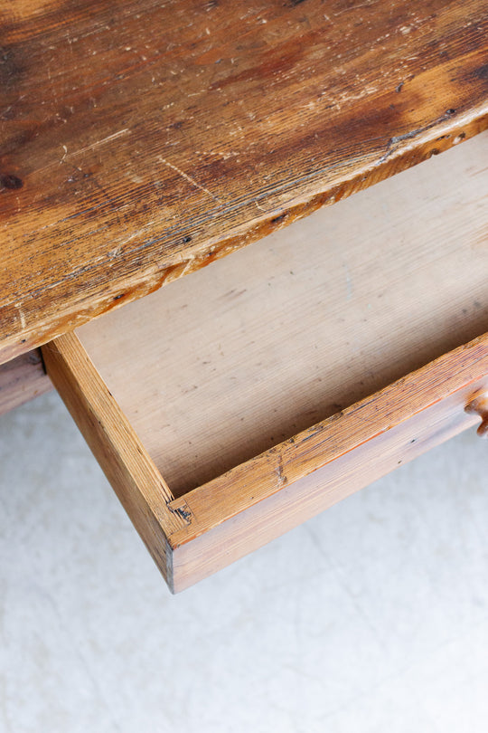 antique french pine farmhouse table