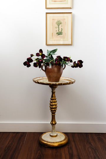 midcentury italian florentine side table