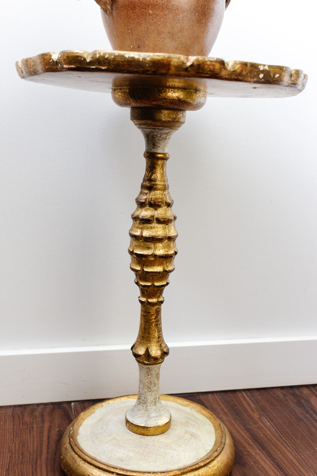 midcentury italian florentine side table
