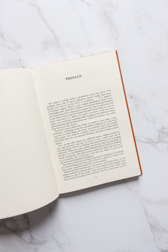 "designing and building a grandfather clock" book