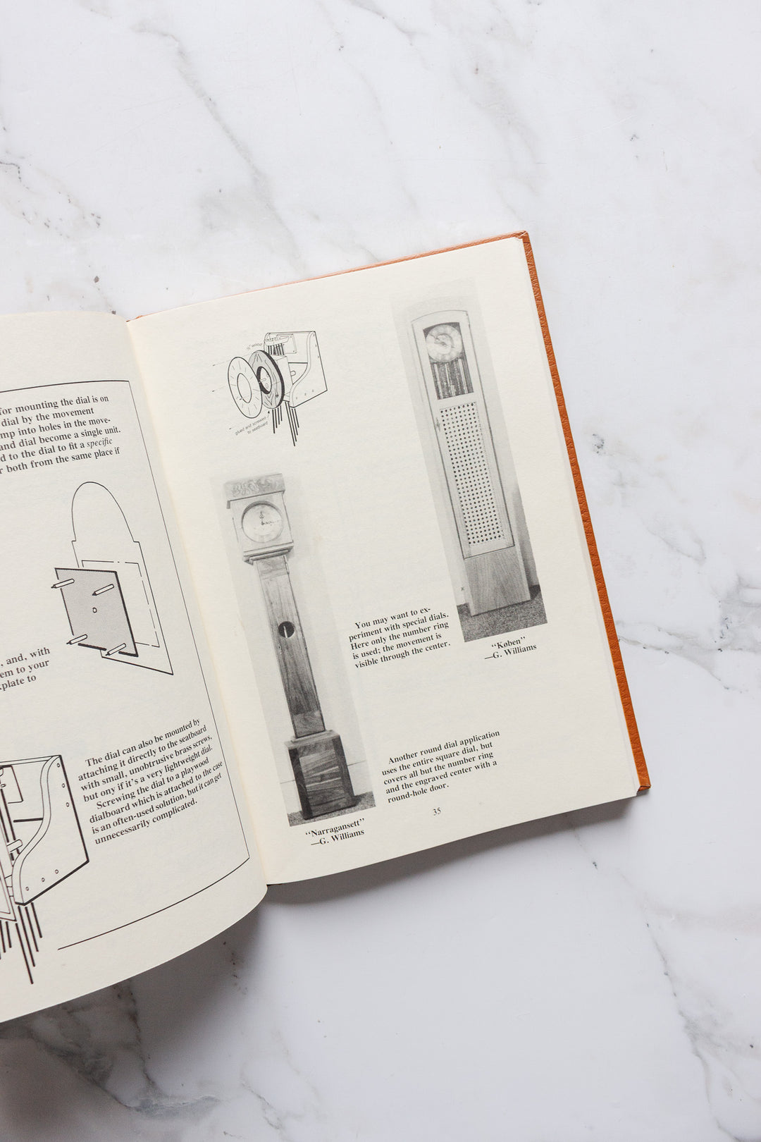 "designing and building a grandfather clock" book