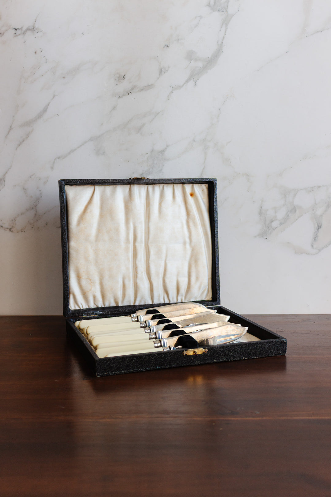 vintage french fish service