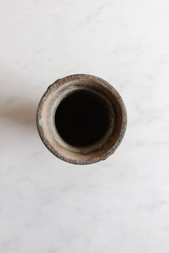 antique french brass urn