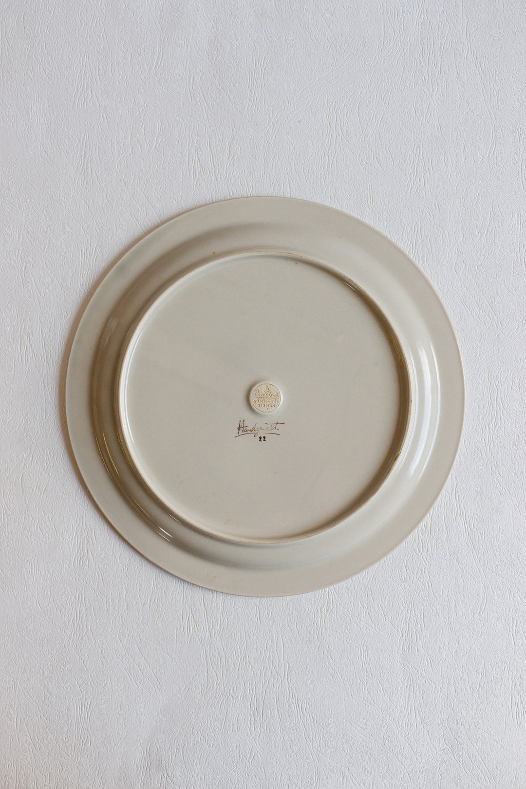 1960s german rosenthal "handgemalt" cake plate