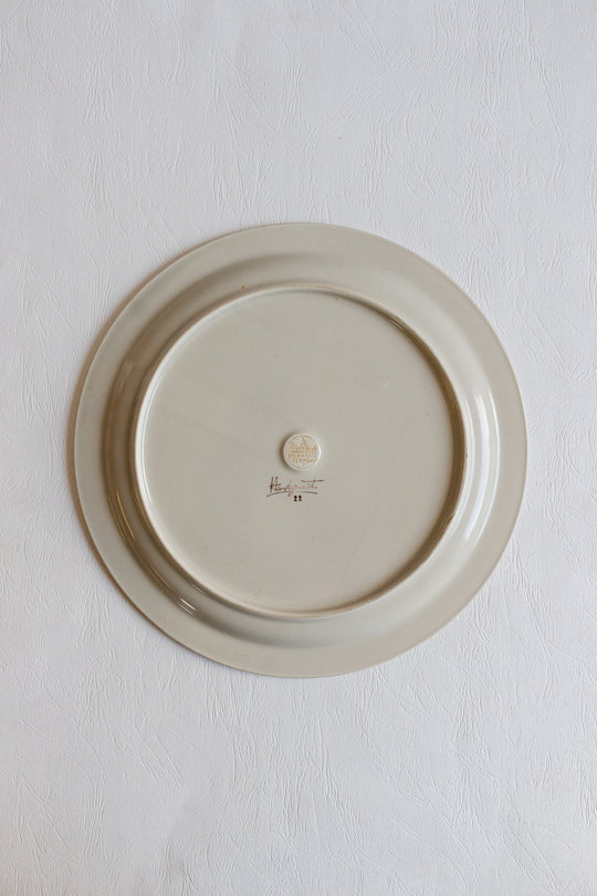 1960s german rosenthal "handgemalt" cake plate