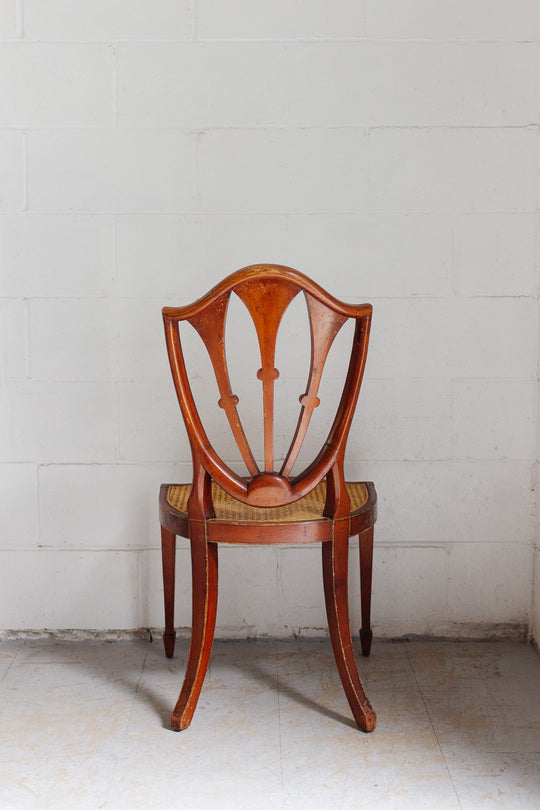 antique french hepplewhite chair