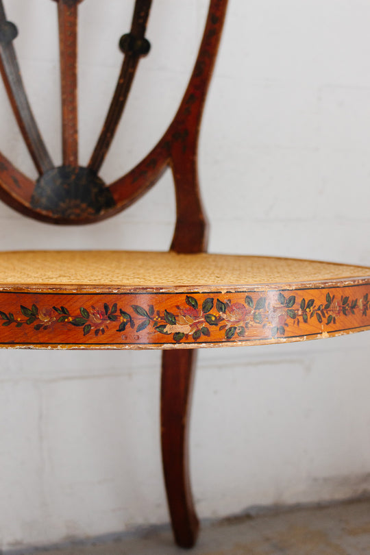 antique french hepplewhite chair