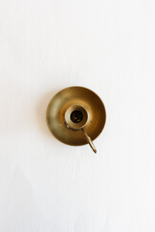 antique french chamberstick