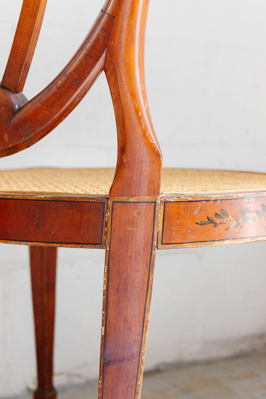 antique french hepplewhite chair