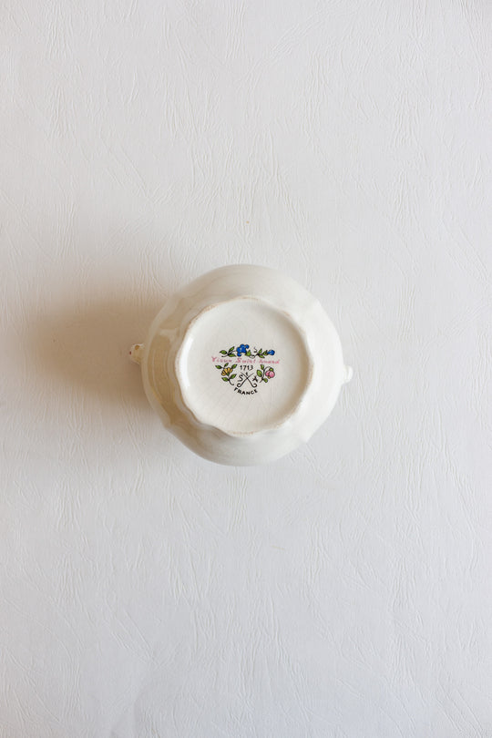 1940s vieux st. amand sugar bowl