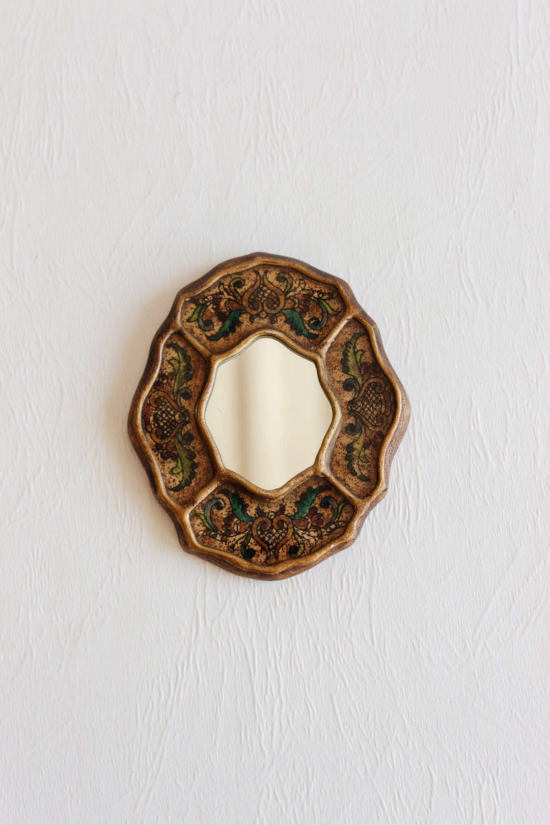 antique french petit verre églomisé mirrors