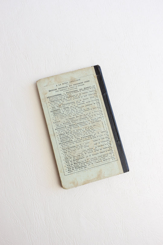 antique french school edition — démosthène, les philippiques