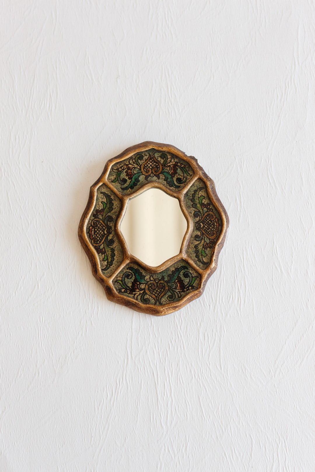 antique french petit verre églomisé mirrors