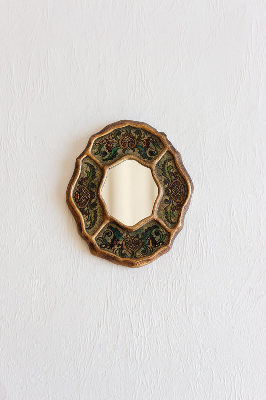 antique french petit verre églomisé mirrors