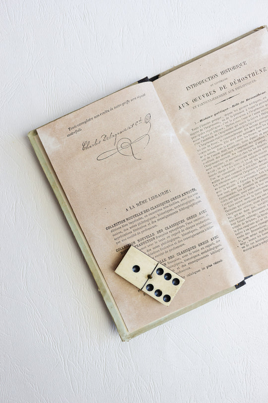 antique french school edition — démosthène, les philippiques