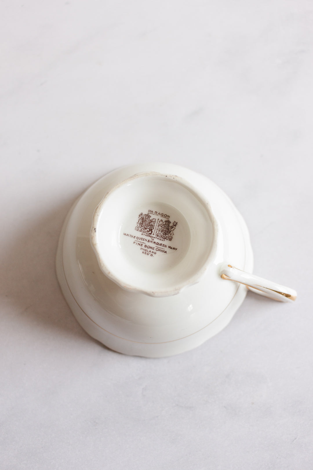 rare paragon double warrant floral teacup