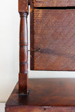 19th century English Regency mahogany dressing table mirror