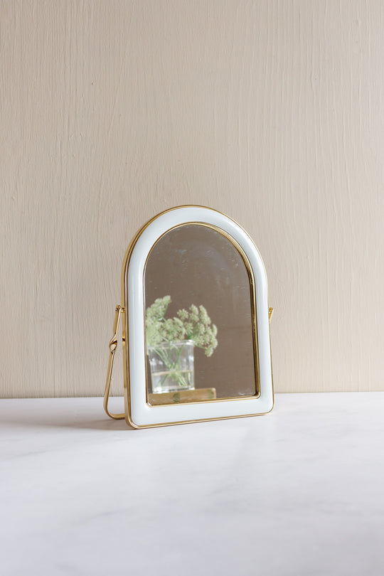 vintage english "elite" tabletop mirror