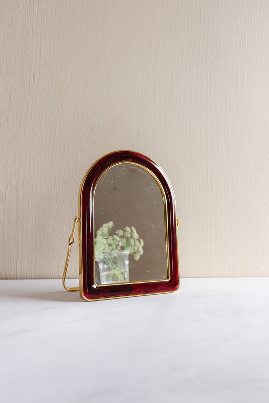 vintage english "elite" tabletop mirror