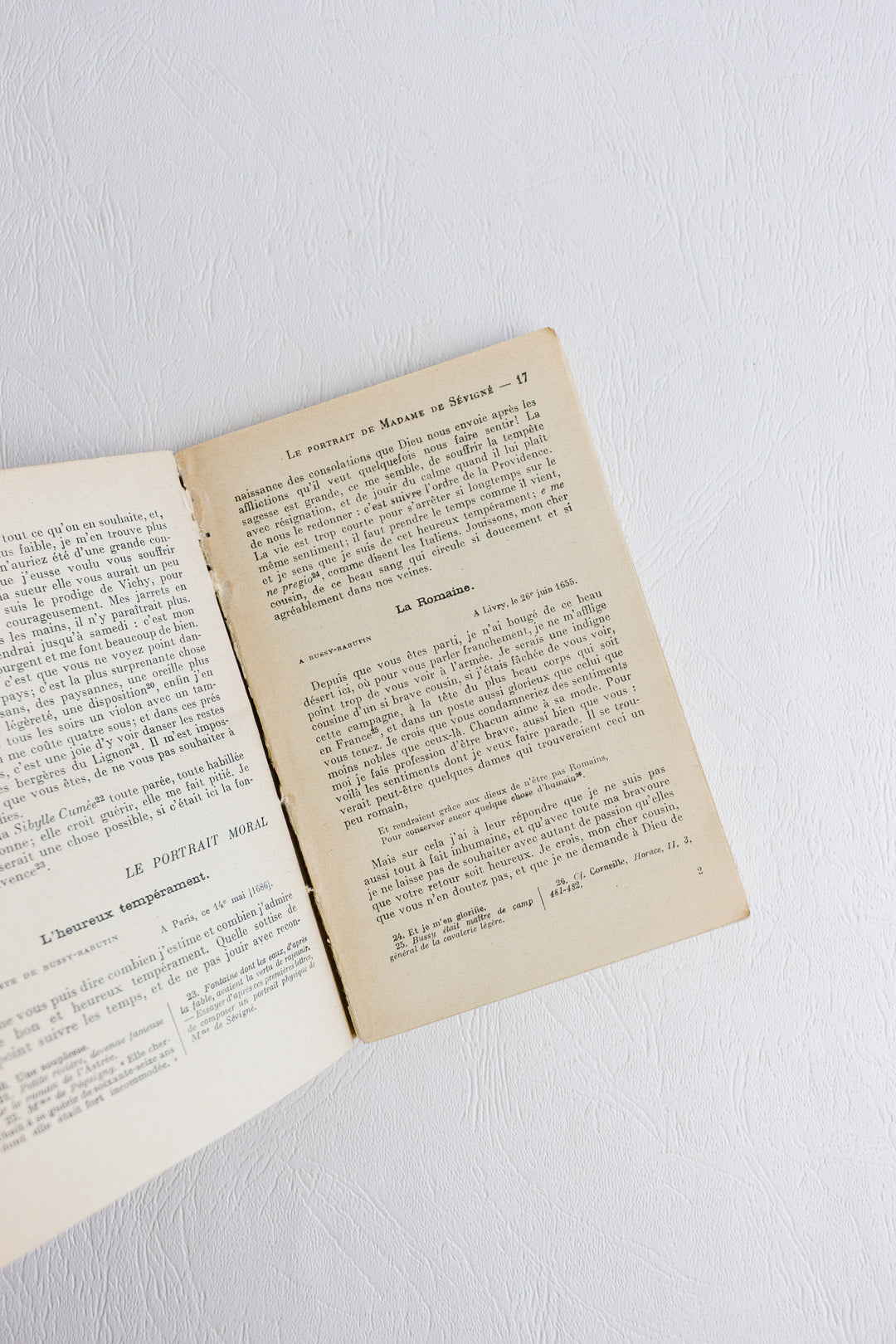 vintage french classic — madame de sévigné, lettres