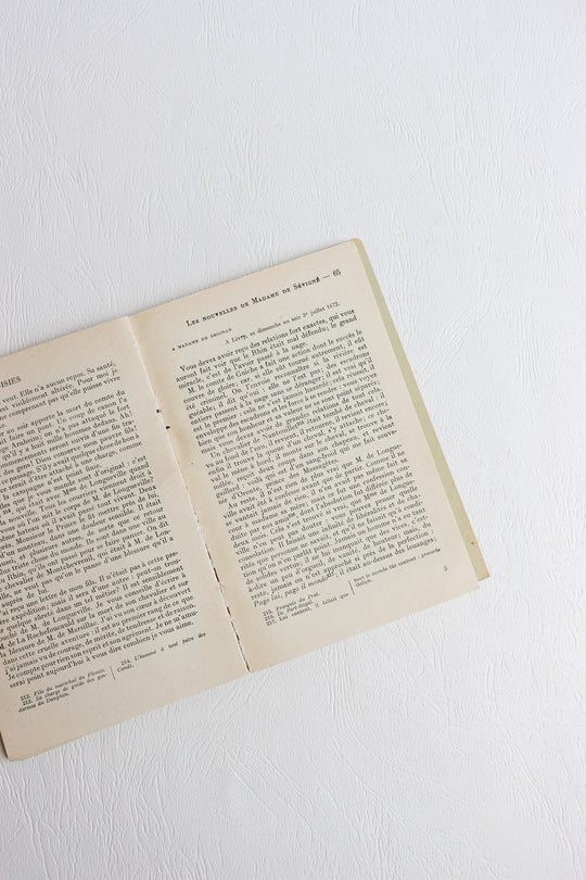 vintage french classic — madame de sévigné, lettres