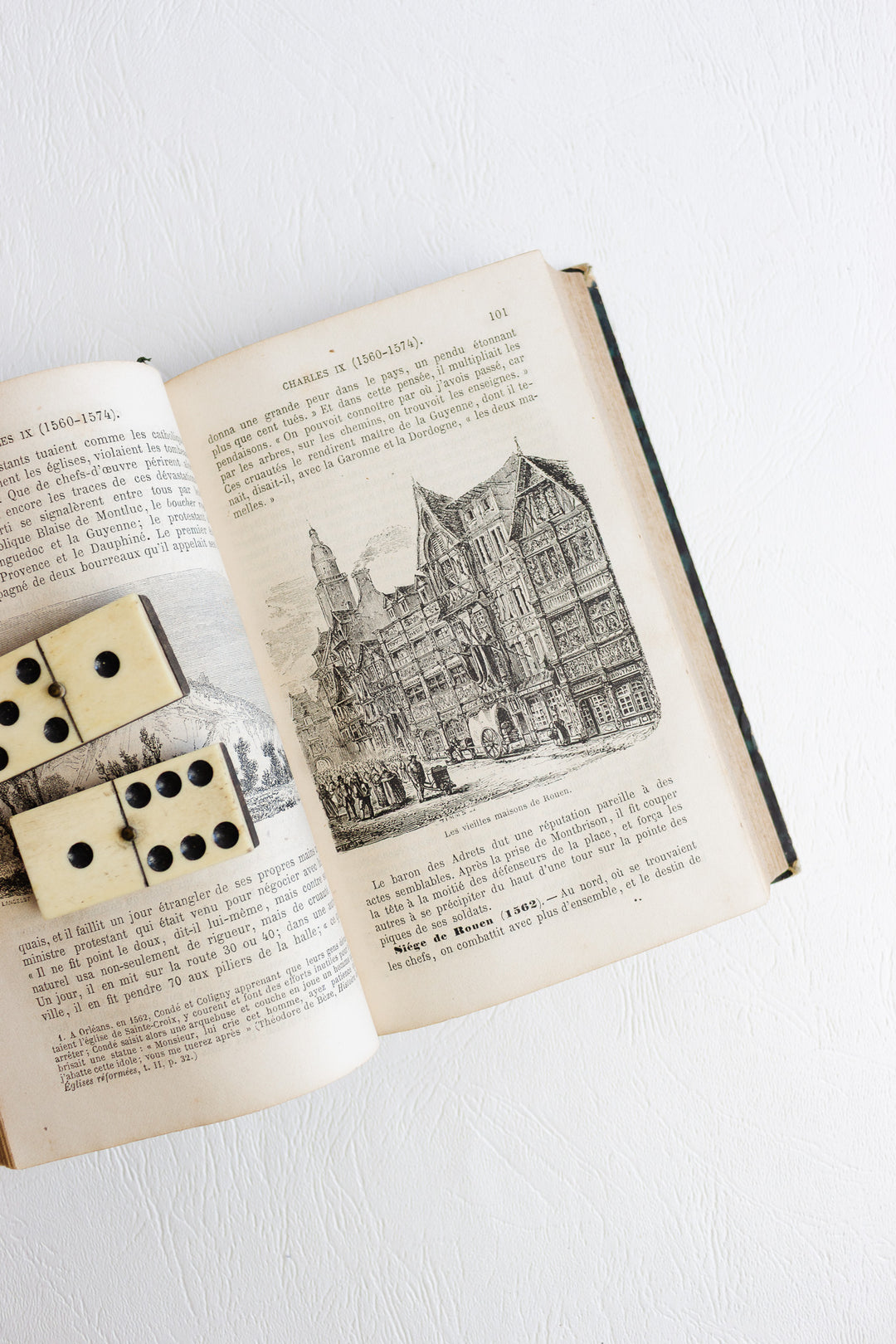 1st edition "histoire de france" antique book by Duruy published in 1862
