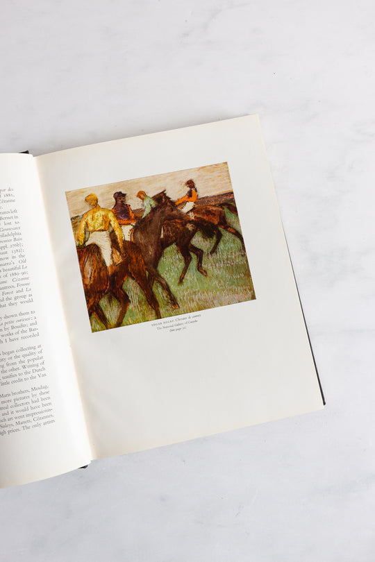 rare "european paintings in canadian collections" vintage art book