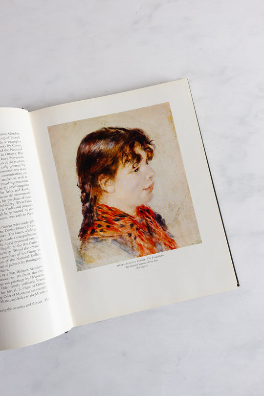 rare "european paintings in canadian collections" vintage art book