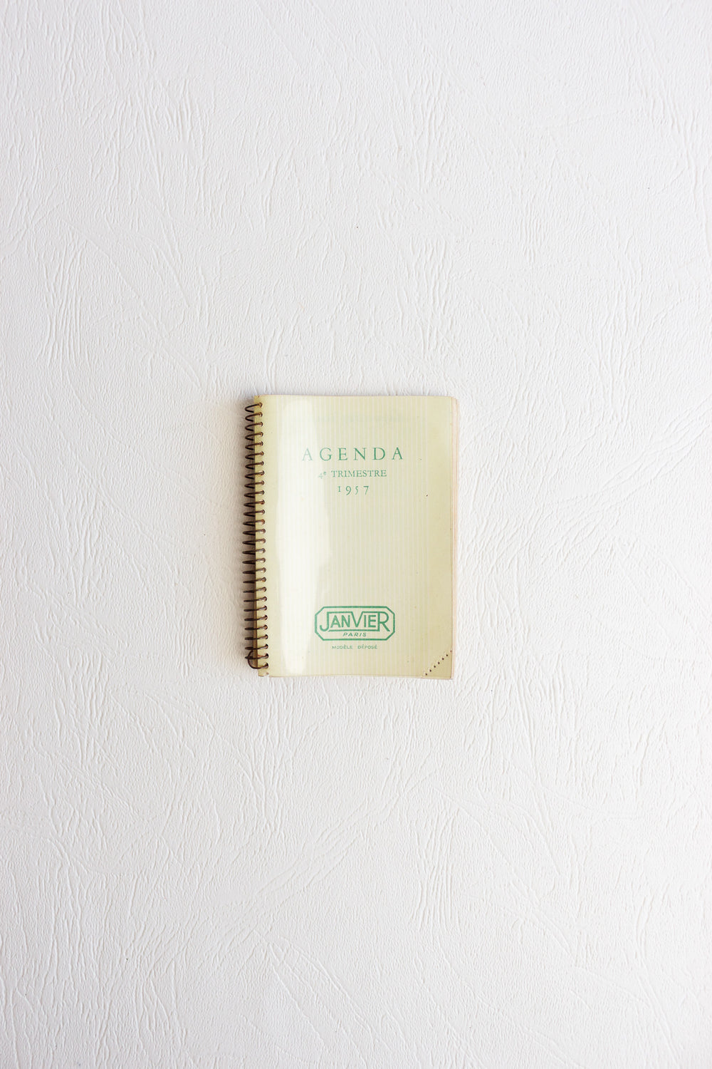 midcentury french pocket sized rendez-vous agenda