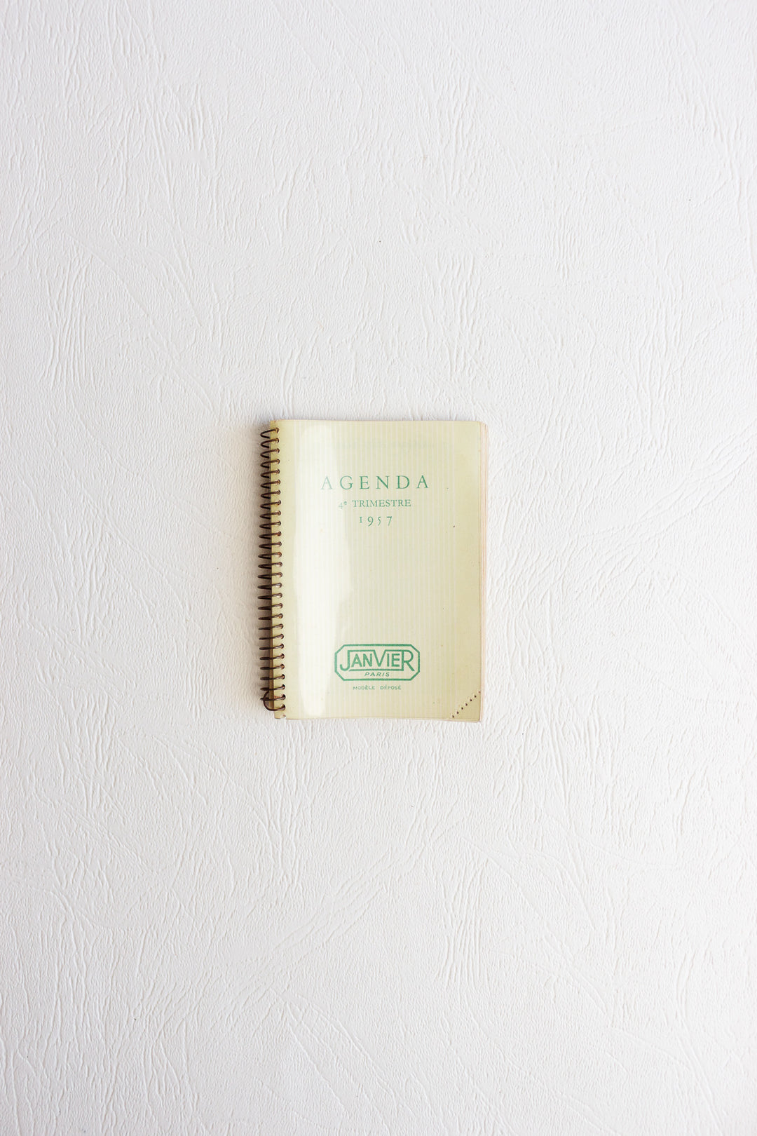 midcentury french pocket sized rendez-vous agenda