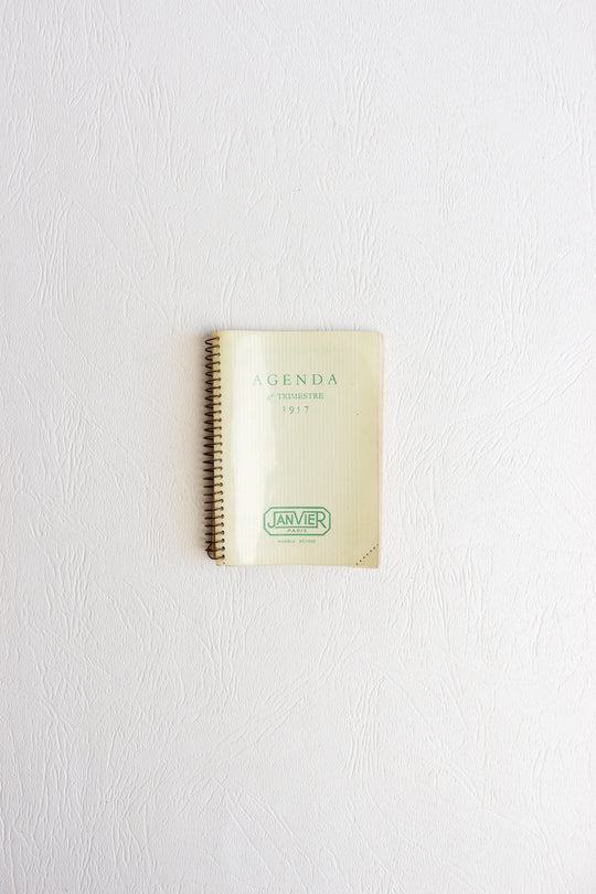 midcentury french pocket sized rendez-vous agenda