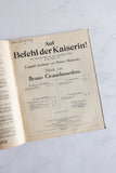 antique german music book "verschiedene"
