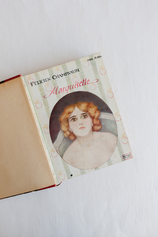 félicien champsaur: marquisette antique french book