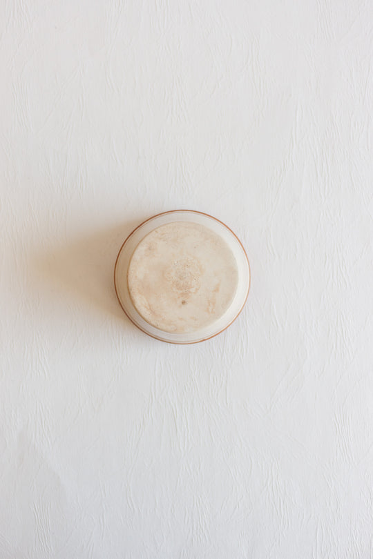 pair of vintage french stoneware bowls