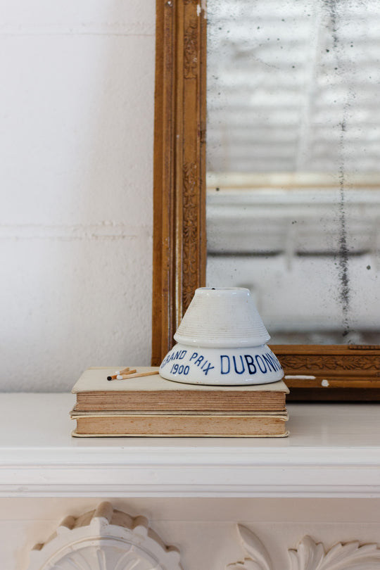 antique french advertising dubonnet match strike