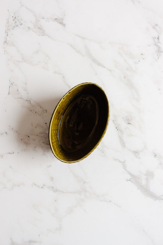 vintage geo "barbotine" duck tureen