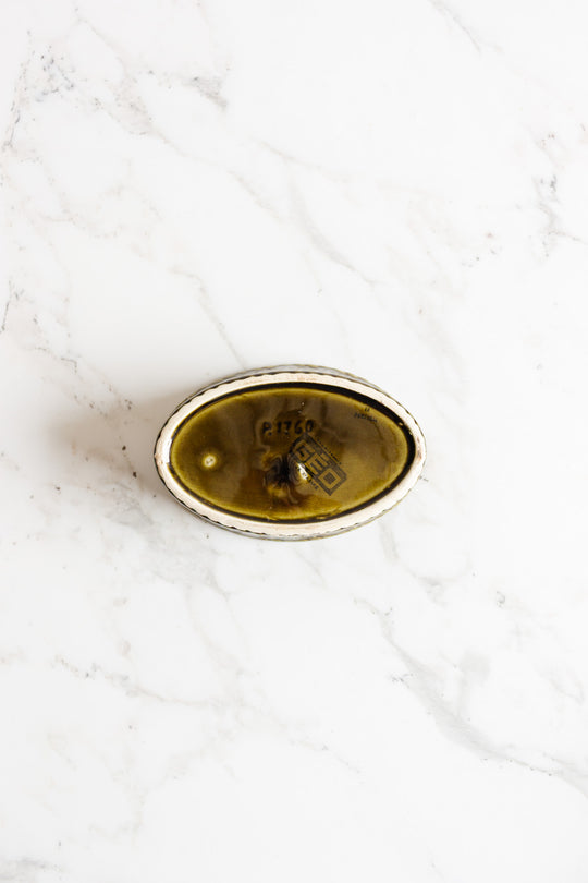 vintage geo "barbotine" duck tureen