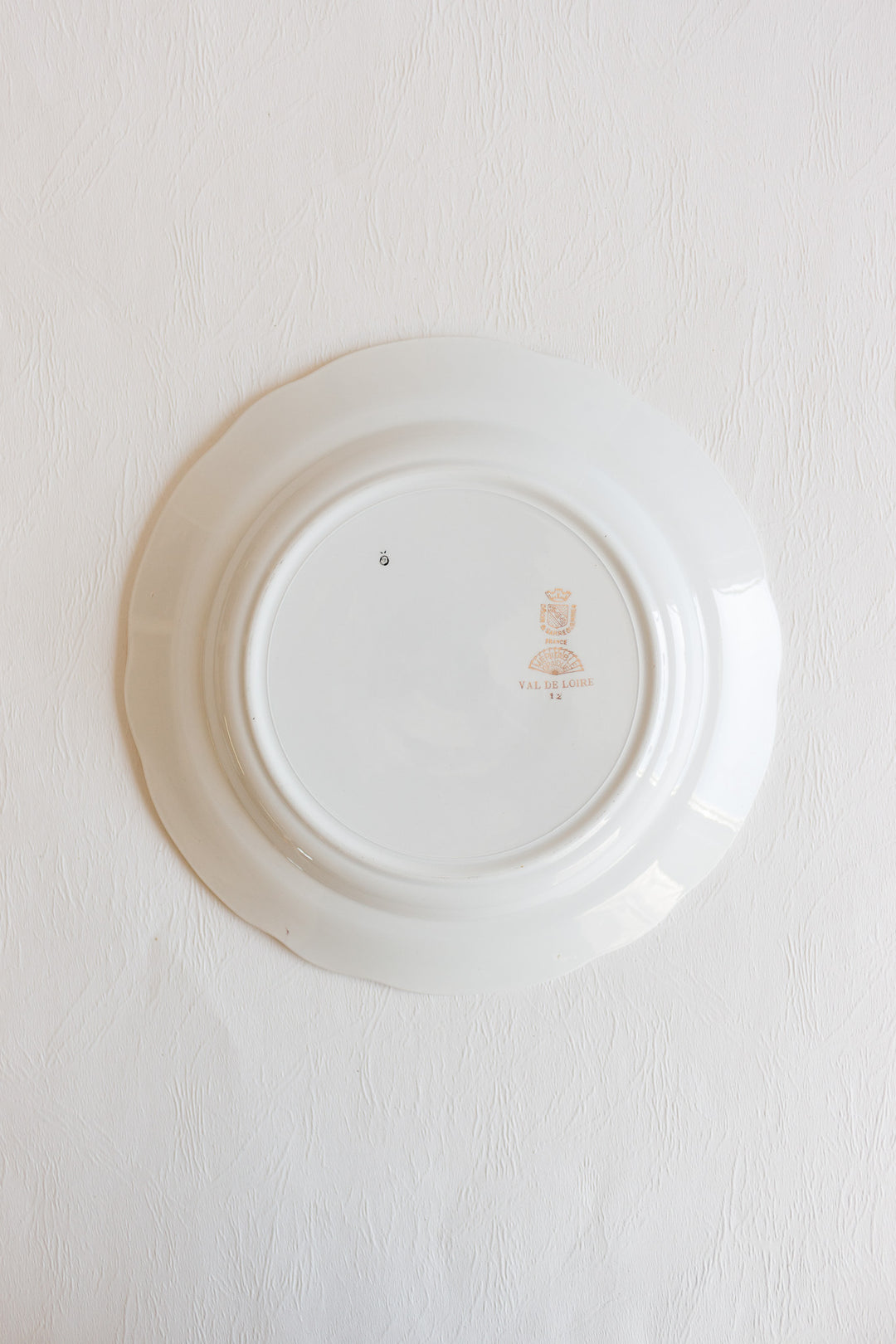 midcentury french fish plates