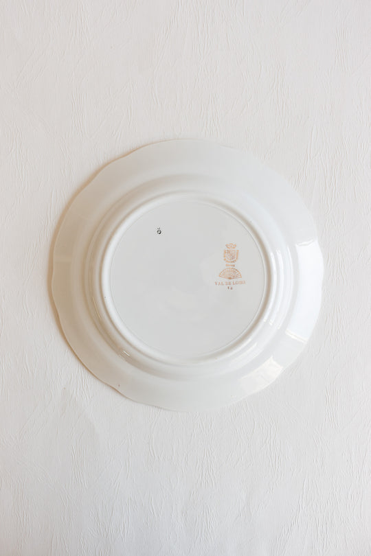 midcentury french fish plates
