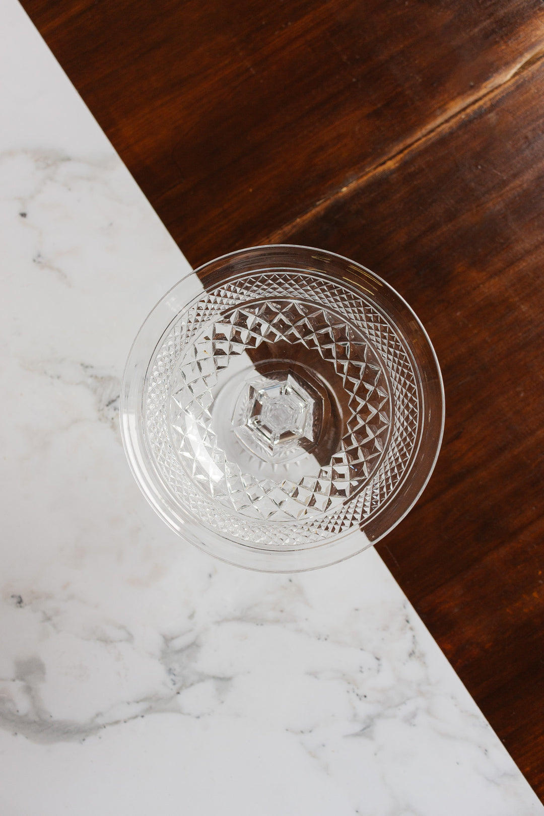1970s discontinued Waterford "castletown" champagne coupes