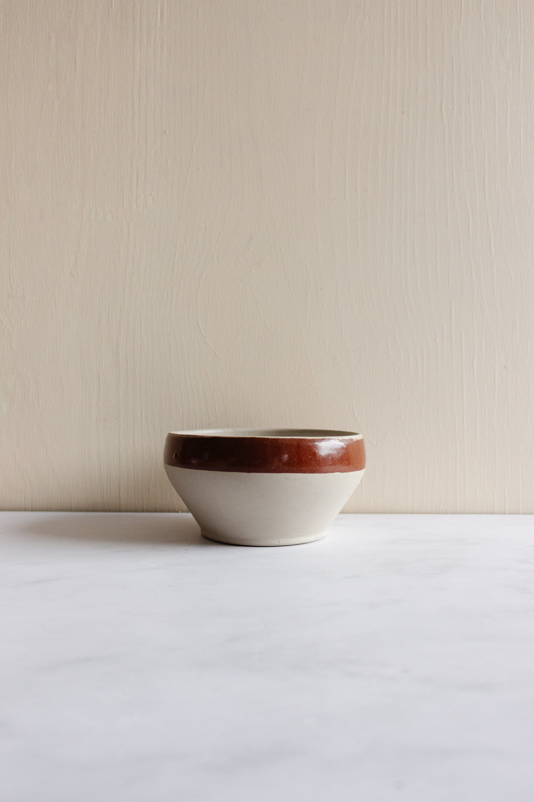 vintage french digoin stoneware bowls, set of 3