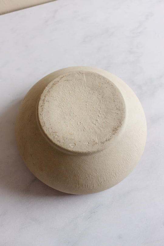 vintage french digoin stoneware bowls, set of 3