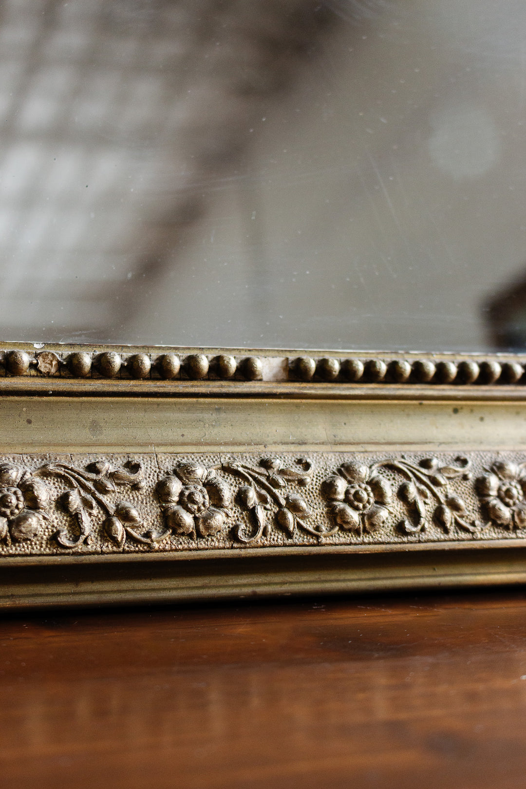 antique french gilt louis philippe mirror