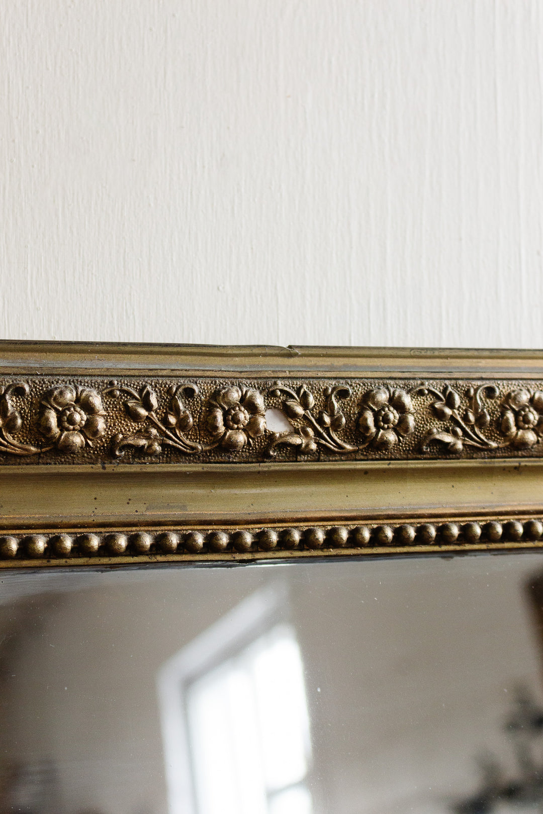 antique french gilt louis philippe mirror